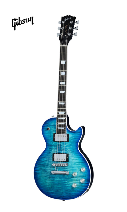 GIBSON LES PAUL MODERN FIGURED ELECTRIC GUITAR - COBALT BURST - Music Bliss Malaysia