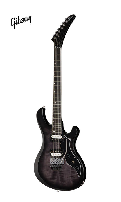GIBSON VICTORY FLOYD ROSE ELECTRIC GUITAR - TRANSLUCENT EBONY BURST
