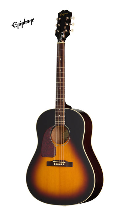 Epiphone J-45 Studio Left-handed Acoustic-electric Guitar - Vintage Sunburst