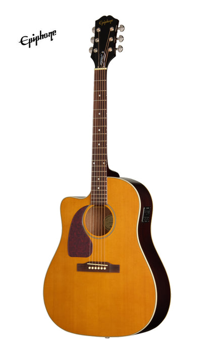 Epiphone J-45 Studio EC Left-handed Acoustic-electric Guitar - Natural