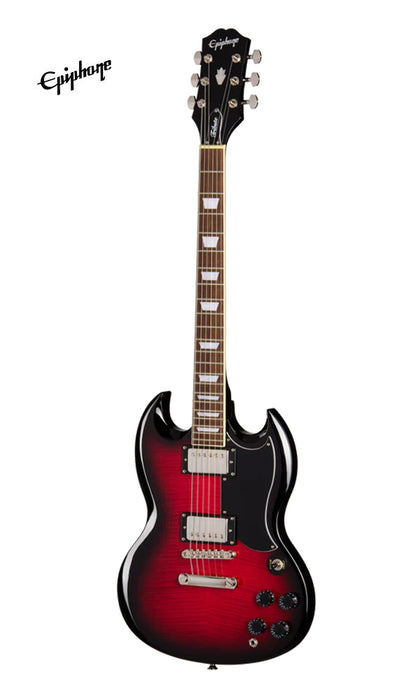 Epiphone SG Tribute Plus Electric Guitar - Cherry Burst