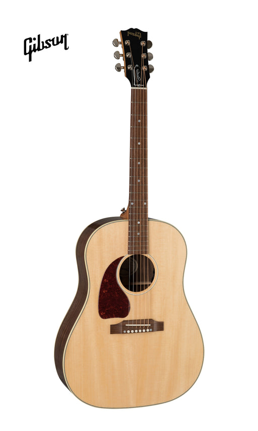 GIBSON J-45 STUDIO WALNUT LEFT-HANDED ACOUSTIC-ELECTRIC GUITAR - SATIN NATURAL (J45) - Music Bliss Malaysia