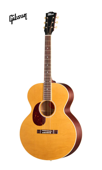 GIBSON ACOUSTIC J-185 CENTURY 12-FRET LEFT-HANDED ACOUSTIC GUITAR - VINTAGE AMBER
