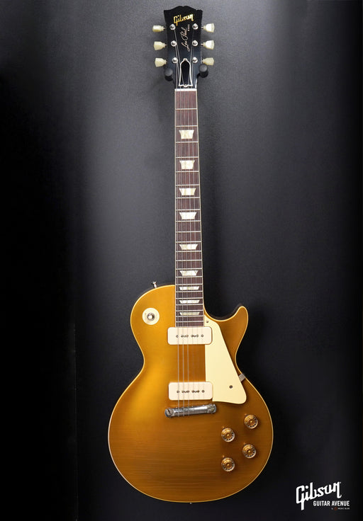 Gibson 1954 Les Paul Standard Reissue All Gold Murphy Lab Light Aged - Music Bliss Malaysia