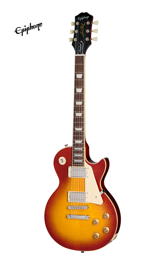 Epiphone Les Paul Standard '50s Electric Guitar with Premium Gigbag - Washed Cherry Sunburst