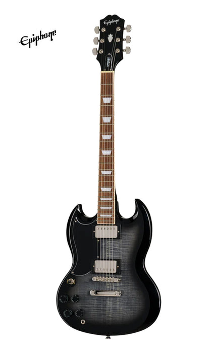 Epiphone SG Tribute Plus Left-handed Electric Guitar - Transparent Ebony
