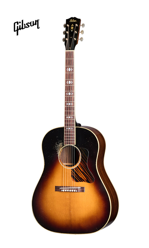 GIBSON ACOUSTIC 1936 ADVANCED JUMBO HEAVY AGED ACOUSTIC GUITAR - VINTAGE SUNBURST