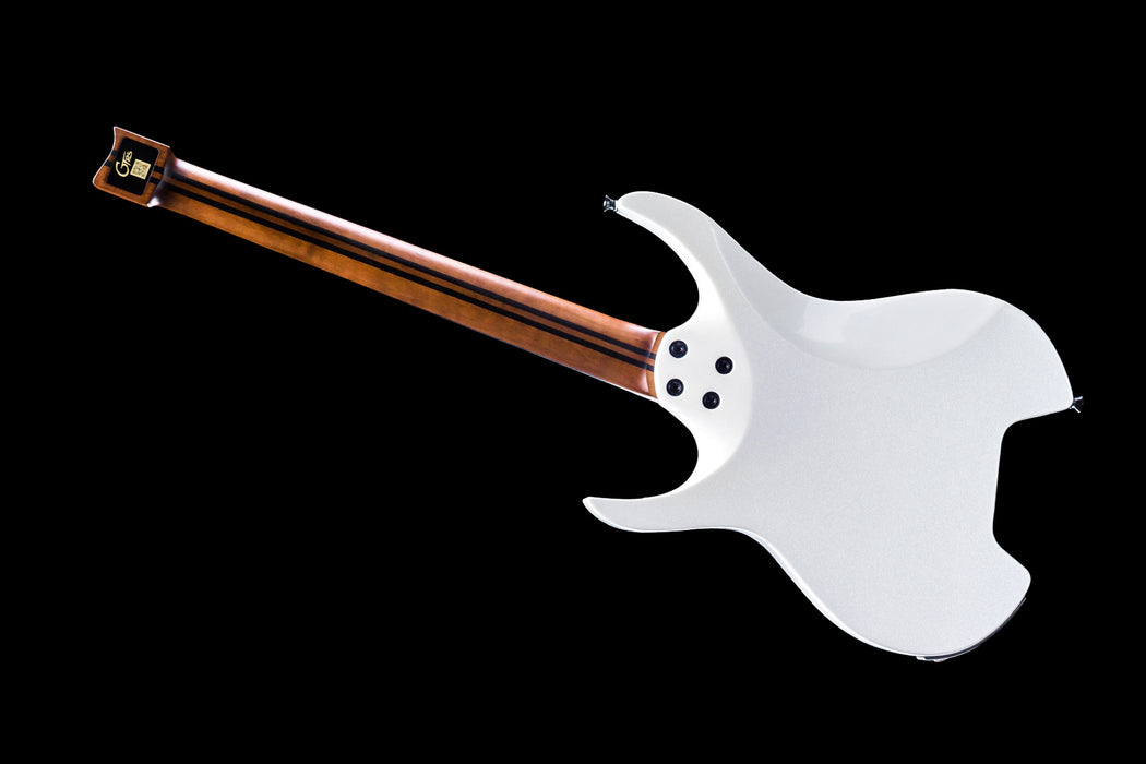 Mooer GTRS Wing W800 Intelligent Headless Electric Guitar with Built-In Effects - Pearl White