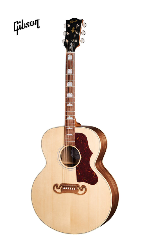 GIBSON ACOUSTIC SJ-200 STUDIO WALNUT ACOUSTIC-ELECTRIC GUITAR - NATURAL WITH GLOSS TOP