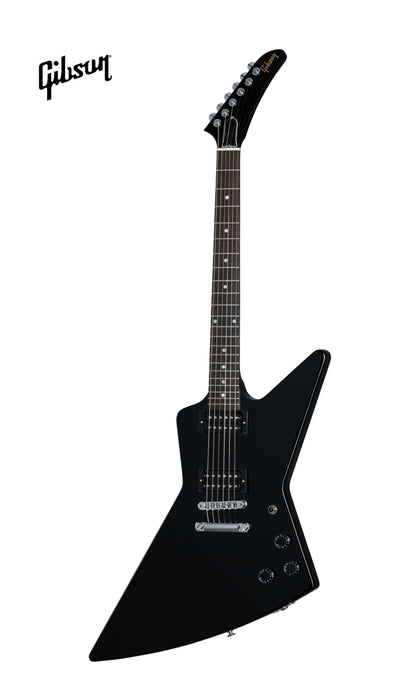 GIBSON 80S EXPLORER SOLIDBODY ELECTRIC GUITAR - EBONY - Music Bliss Malaysia