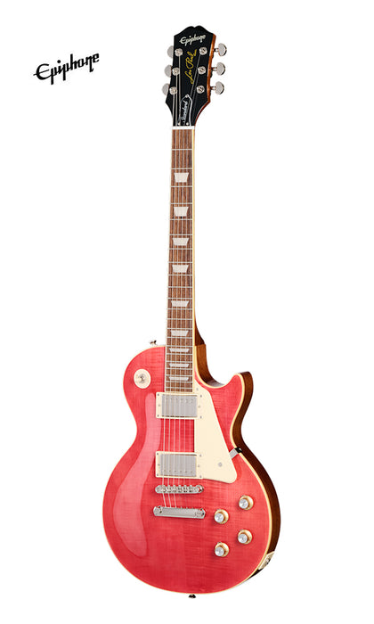 Epiphone Les Paul Standard '60s Electric Guitar with Premium Gigbag - Translucent Fuchsia