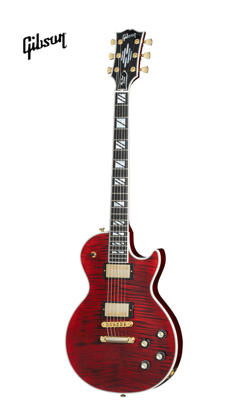 GIBSON LES PAUL SUPREME ELECTRIC GUITAR - WINE RED - Music Bliss Malaysia