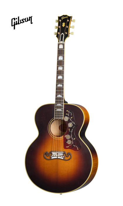 GIBSON 1957 SJ-200 MURPHY LAB LIGHT AGED ACOUSTIC GUITAR - VINTAGE SUNBURST (SJ200) - Music Bliss Malaysia