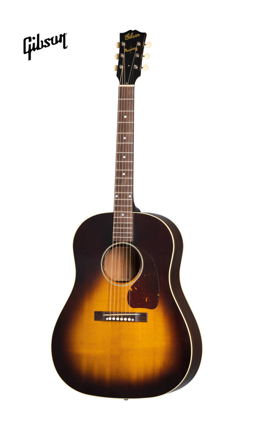 GIBSON 1942 BANNER J-45 MURPHY LAB LIGHT AGED ACOUSTIC GUITAR - VINTAGE SUNBURST (J45) - Music Bliss Malaysia