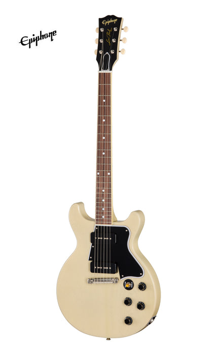 Epiphone Inspired by Gibson Custom 1960 Les Paul Special Double Cut Reissue Electric Guitar - TV White