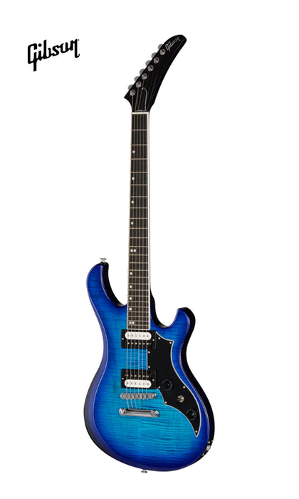 GIBSON VICTORY FIGURED TOP ELECTRIC GUITAR - COBALT BURST