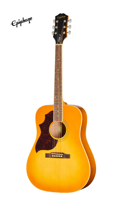 Epiphone Hummingbird Tribute Left-handed Acoustic-electric Guitar - Heritage Cherry Sunbust