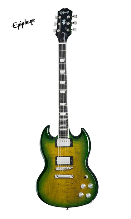 Epiphone SG Modern Figured Electric Guitar - Iguana Burst