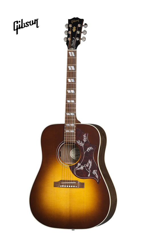GIBSON ACOUSTIC HUMMINGBIRD STUDIO WALNUT ACOUSTIC-ELECTRIC GUITAR - WALNUT BURST