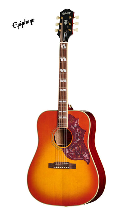 Epiphone Hummingbird Standard Left-Handed Acoustic-Electric Guitar - Cherry Sunburst