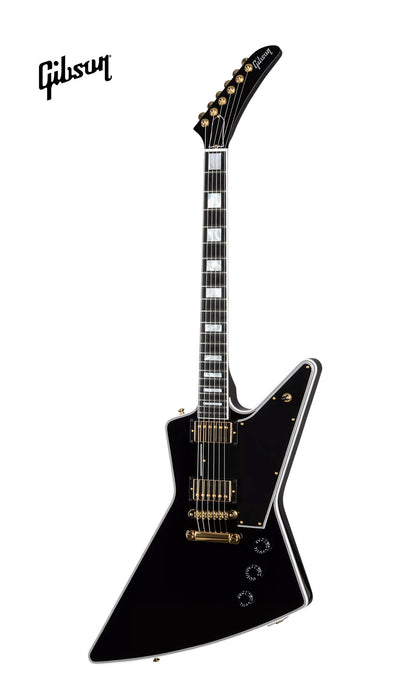 GIBSON CUSTOM EXPLORER CUSTOM ELECTRIC GUITAR - EBONY