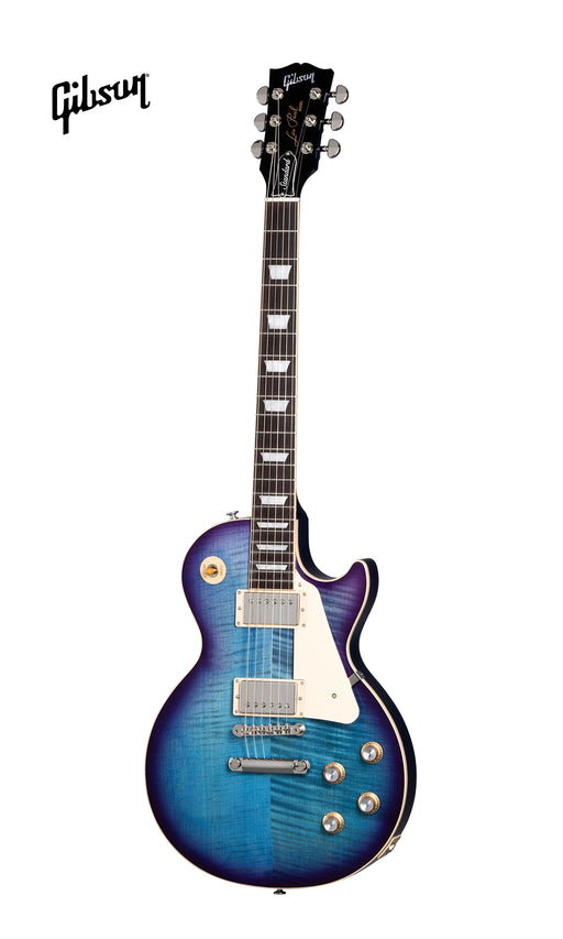 GIBSON LES PAUL STANDARD 60S FIGURED TOP ELECTRIC GUITAR - BLUEBERRY BURST - Music Bliss Malaysia