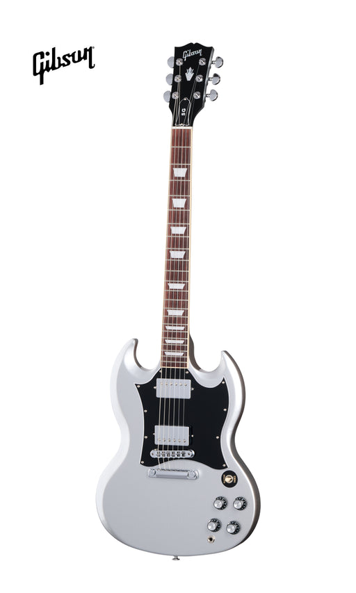 GIBSON SG STANDARD ELECTRIC GUITAR - SILVER MIST - Music Bliss Malaysia