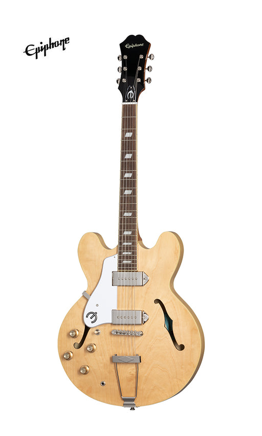 Epiphone Casino Left-handed Hollowbody Electric Guitar - Natural - Music Bliss Malaysia