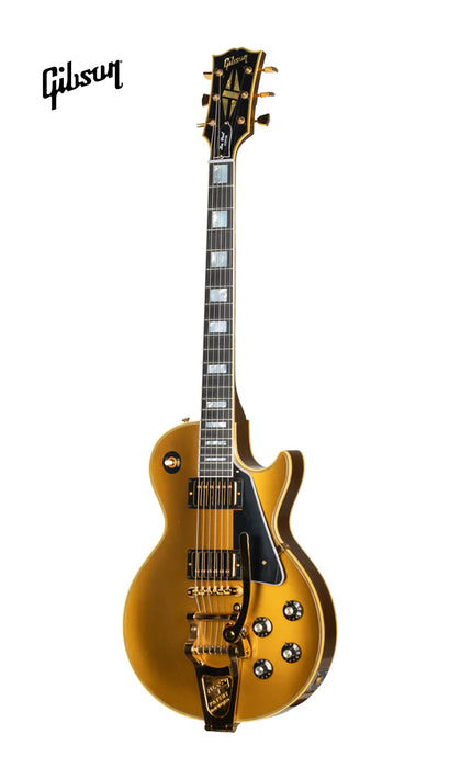 GIBSON CUSTOM LIMITED EDITION 1968 LES PAUL CUSTOM ELECTRIC GUITAR - DOUBLE GOLD, LIGHT AGED