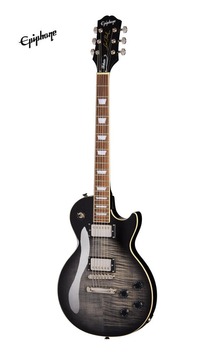 Epiphone Les Paul Tribute Plus Electric Guitar - Transparent Ebony