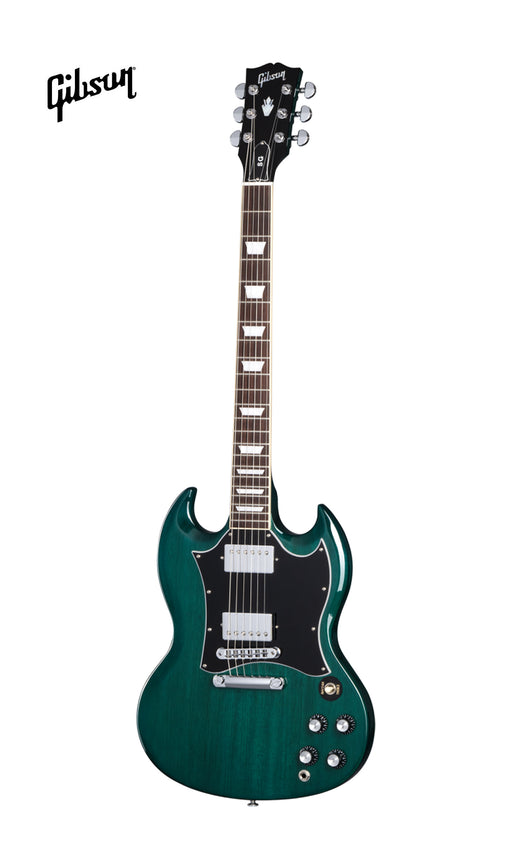 GIBSON SG STANDARD ELECTRIC GUITAR - TRANSLUCENT TEAL - Music Bliss Malaysia