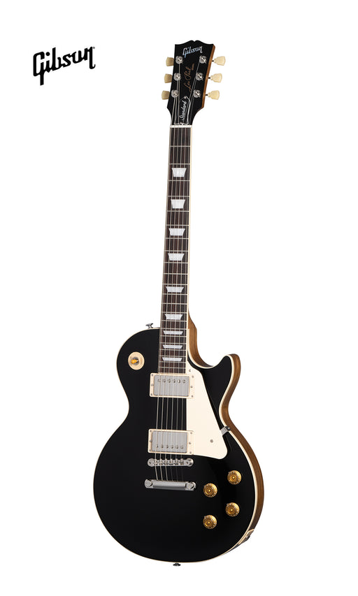 GIBSON LES PAUL STANDARD 50S PLAIN TOP ELECTRIC GUITAR - EBONY - Music Bliss Malaysia