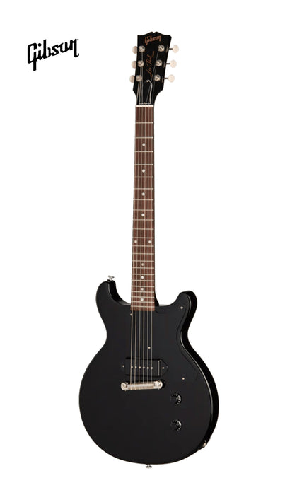GIBSON LES PAUL JUNIOR DOUBLE CUT ELECTRIC GUITAR - EBONY
