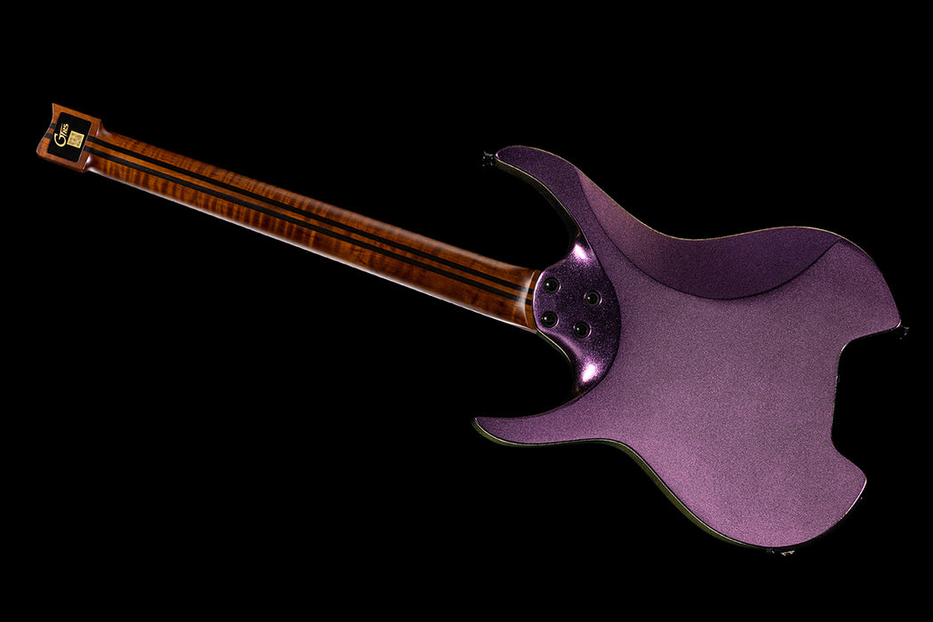 Mooer GTRS Wing W900 Intelligent Headless Electric Guitar with Built-In Effects & Wireless - Aurora Pink