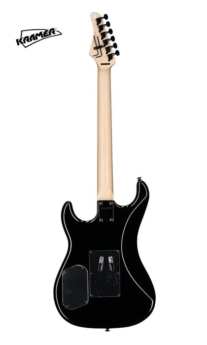 Kramer SM-1 Figured Electric Guitar - Black Denim Perimeter