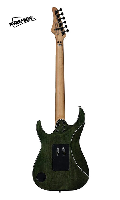 Kramer Volante Quilt HHFR Electric Guitar with Premium Bag - Ultramarine Burst