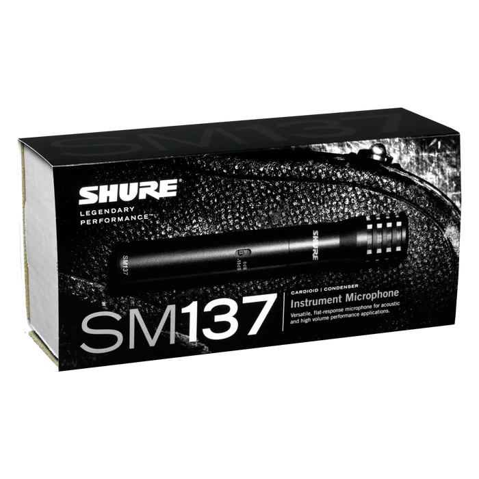 Shure SM137-LC Professional Instrument Condenser Microphone