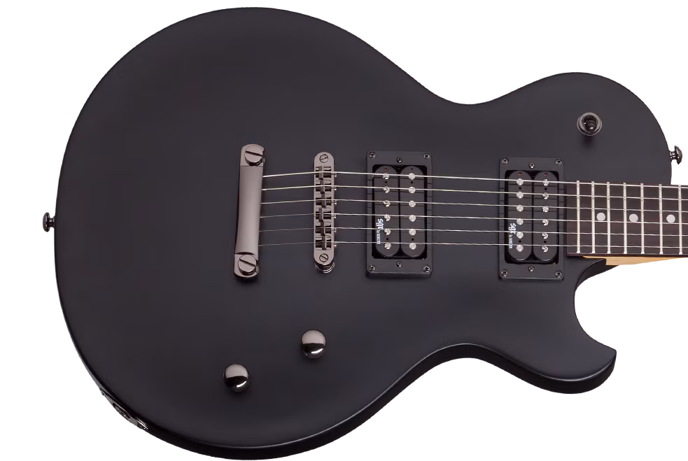 Schecter SGR Solo-II Electric Guitar - Midnight Satin Black