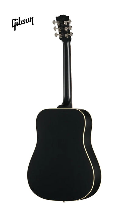 GIBSON ACOUSTIC HUMMINGBIRD SPECIAL LEFT-HANDED ACOUSTIC-ELECTRIC GUITAR - SATIN EBONY