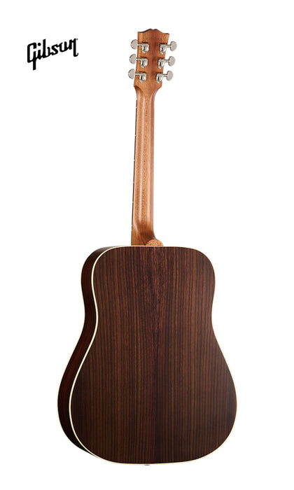 GIBSON ACOUSTIC HUMMINGBIRD STUDIO ROSEWOOD LEFT-HANDED ACOUSTIC-ELECTRIC GUITAR - ROSEWOOD BURST WITH GLOSS TOP