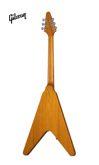 GIBSON 70S FLYING V ELECTRIC GUITAR - ANTIQUE NATURAL