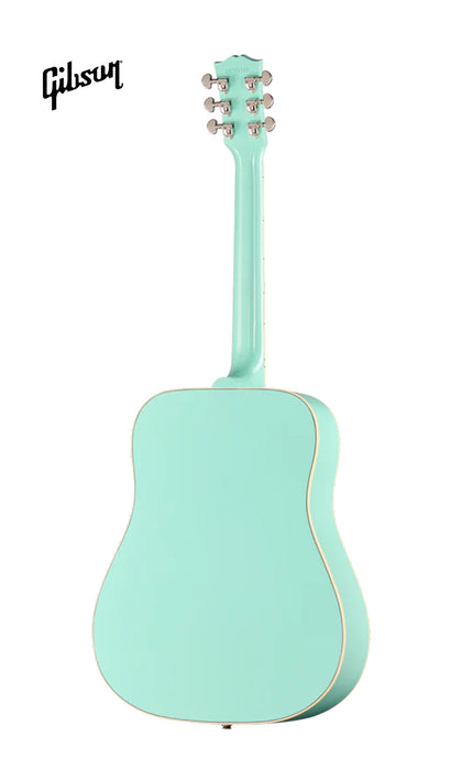 GIBSON ACOUSTIC HUMMINGBIRD STANDARD ACOUSTIC-ELECTRIC GUITAR - SOUTHWESTERN TURQUOISE