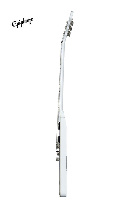 Epiphone Flying V Prophecy Electric Guitar with Premium Gig Bag - Aged White Tiger