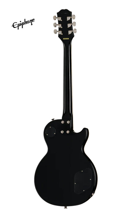 Epiphone Les Paul Tribute Plus Left-handed Electric Guitar - Transparent Ebony