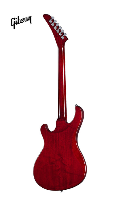 GIBSON VICTORY FIGURED TOP ELECTRIC GUITAR - WINE RED BURST