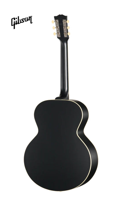 GIBSON ACOUSTIC J-185 CENTURY 12-FRET LEFT-HANDED ACOUSTIC GUITAR - EBONY
