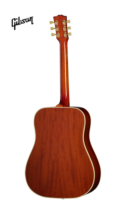 GIBSON ACOUSTIC 1960 HUMMINGBIRD HEAVY AGED ACOUSTIC GUITAR - WASHED CHERRY SUNBURST