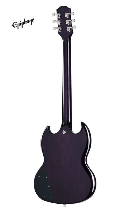 Epiphone SG Modern Figured Electric Guitar - Purple Burst - Music Bliss Malaysia