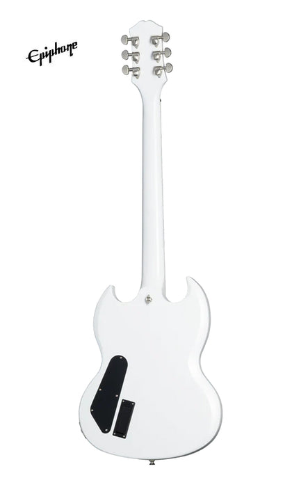 Epiphone SG Prophecy Electric Guitar with Premium Gig Bag - Aged White Tiger