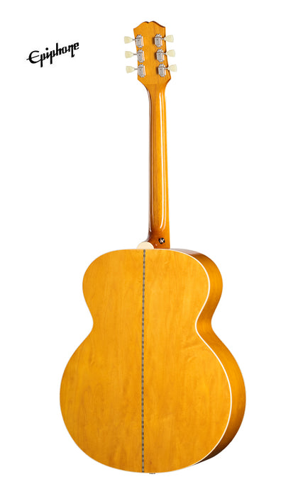 Epiphone J-200 Studio Left-handed Acoustic-electric Guitar - Antique Natural